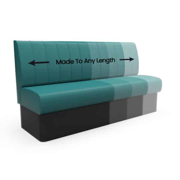 Kansas Fluted - Straight Unit (Bespoke Sizes Available)