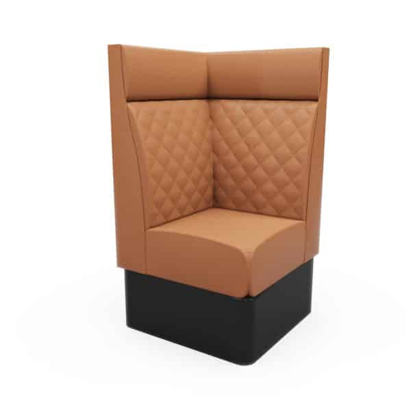 Kansas Quilted with Headroll - High Back - Squared Corner Unit