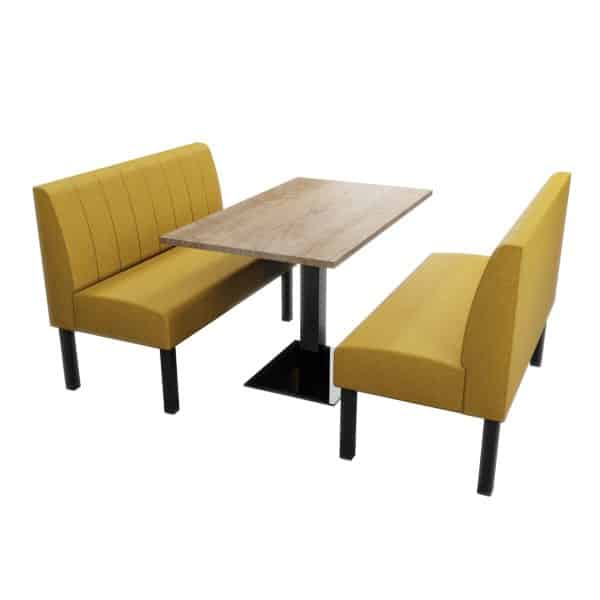 Compact Fluted - Booth Sets