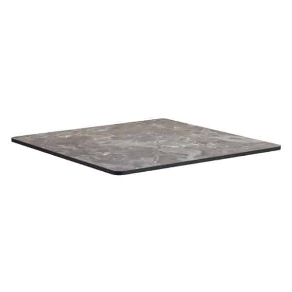 600 x 600mm Square x 12mm Quartize High Pressure Laminate Table Top - Marble