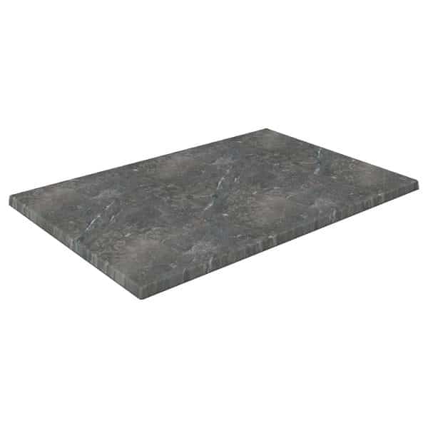 1100mm x 700mm x 35mm Rectangle Lyon Table Top (6 Colour Choices) - In Stock