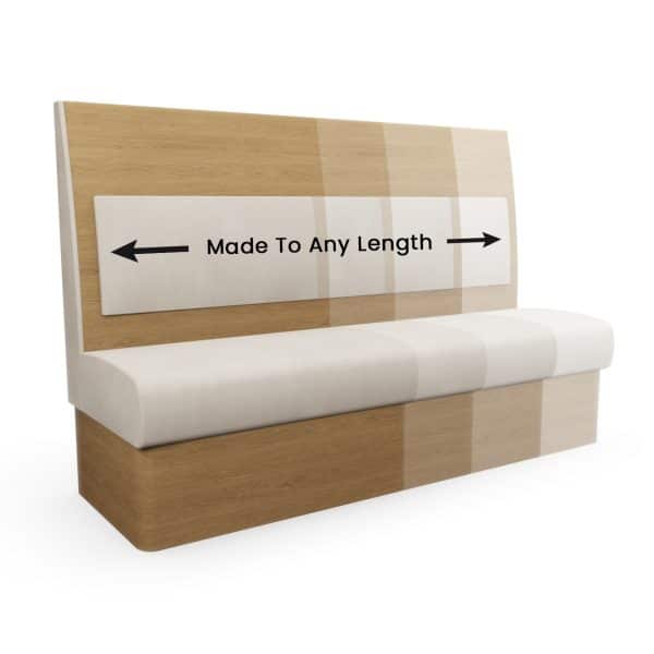 Kansas Urban High Back - Straight Unit (Bespoke Sizes Available)